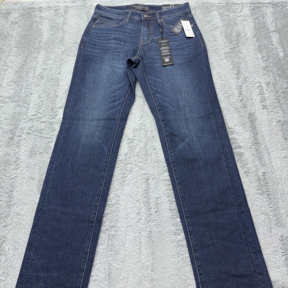 Liverpool‎ Kingston Modern Straight Jeans Men 28x32 Blue NWT